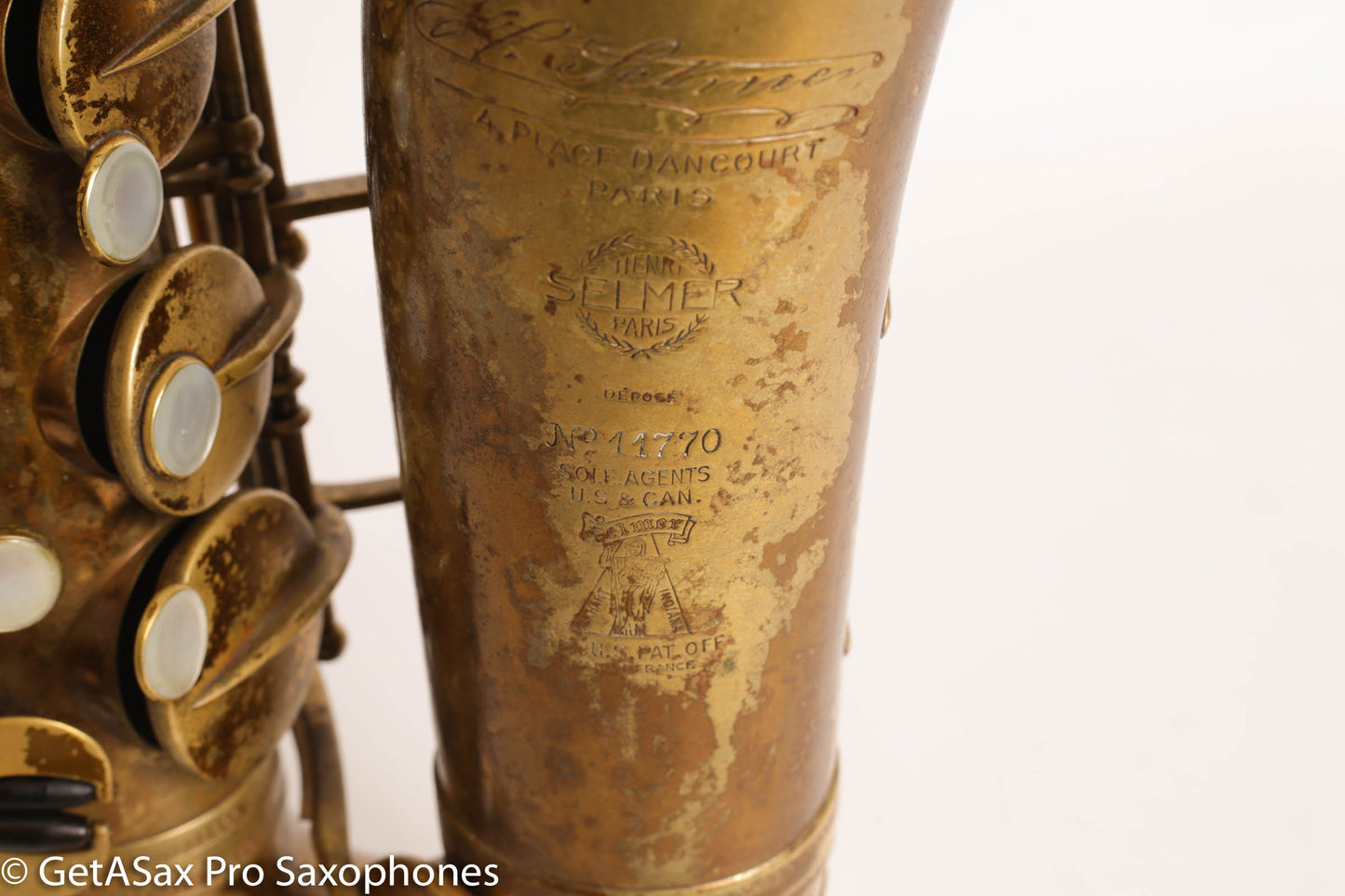 Selmer New LargeBore Alto Original Lacquer Recent Overhaul 11770