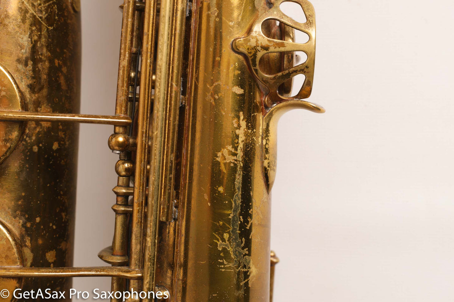 Selmer New LargeBore Alto Original Lacquer Recent Overhaul 11770