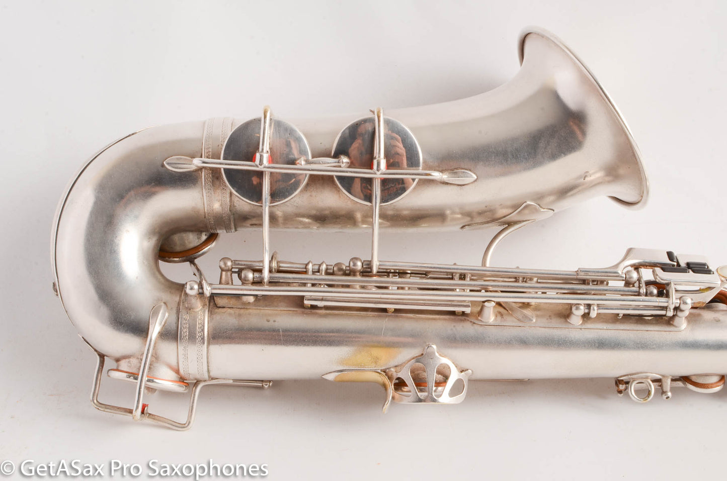 Selmer New Largebore Alto Saxophone Silver 13405