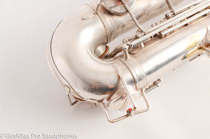 Selmer New Largebore Alto Saxophone Silver 13405