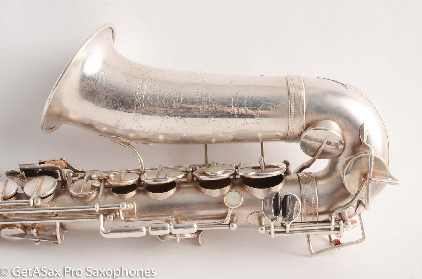 Selmer New Largebore Alto Saxophone Silver 13405