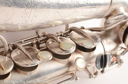 Selmer New Largebore Alto Saxophone Silver 13405