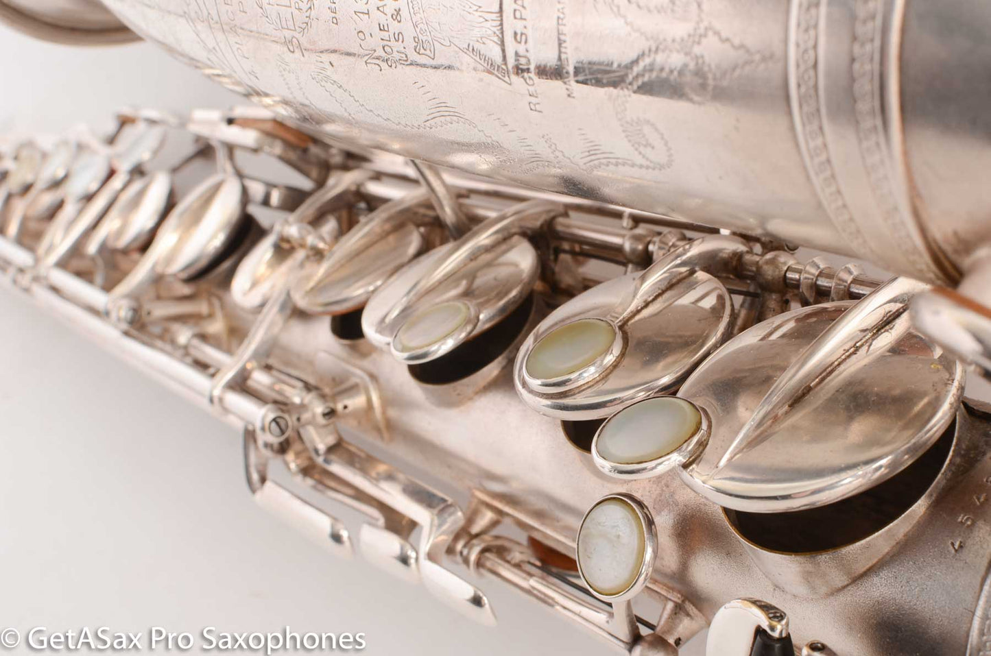 Selmer New Largebore Alto Saxophone Silver 13405