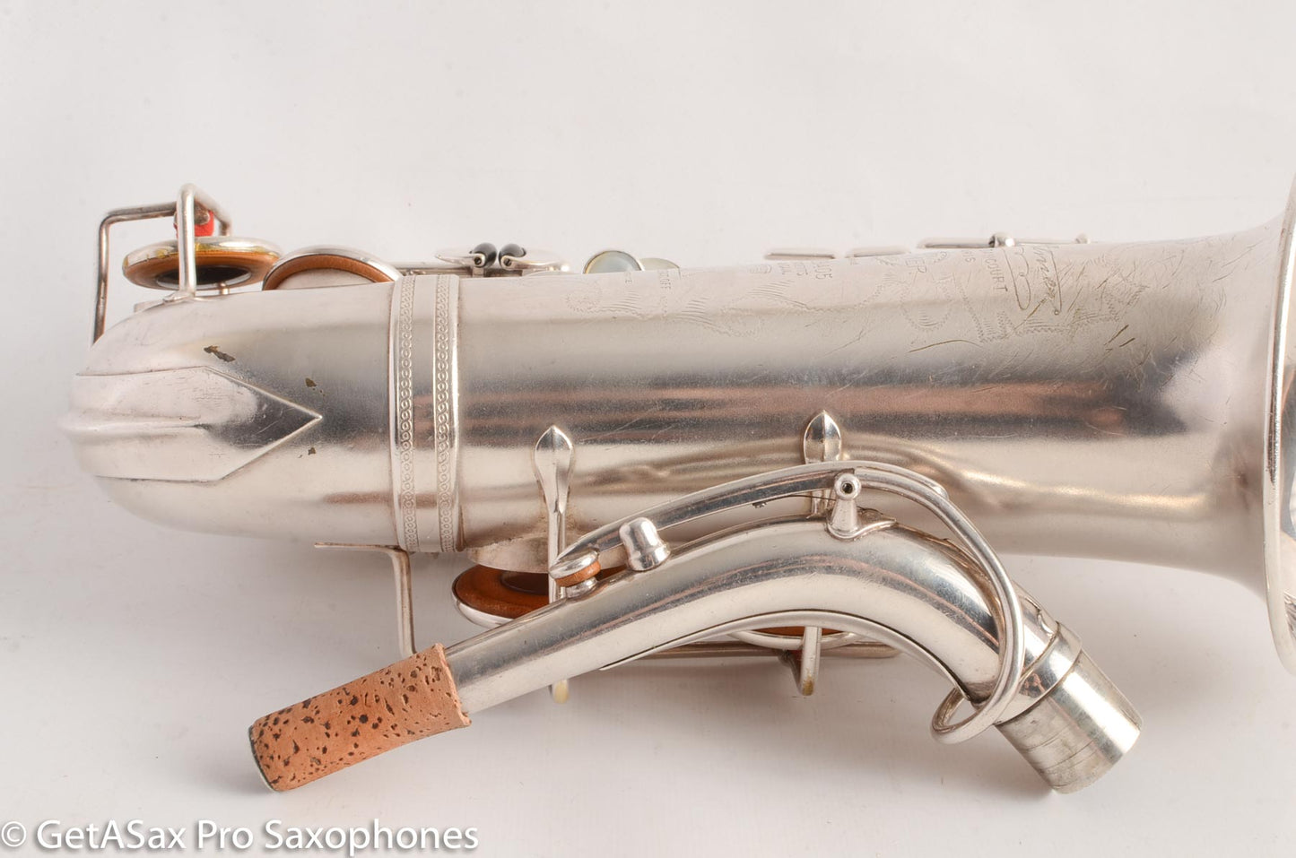 Selmer New Largebore Alto Saxophone Silver 13405