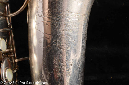 Selmer New Largebore Alto Saxophone Silver 13405