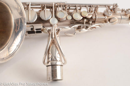 Selmer New Largebore Alto Saxophone Silver 13405