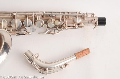 Selmer New Largebore Alto Saxophone Silver 13405