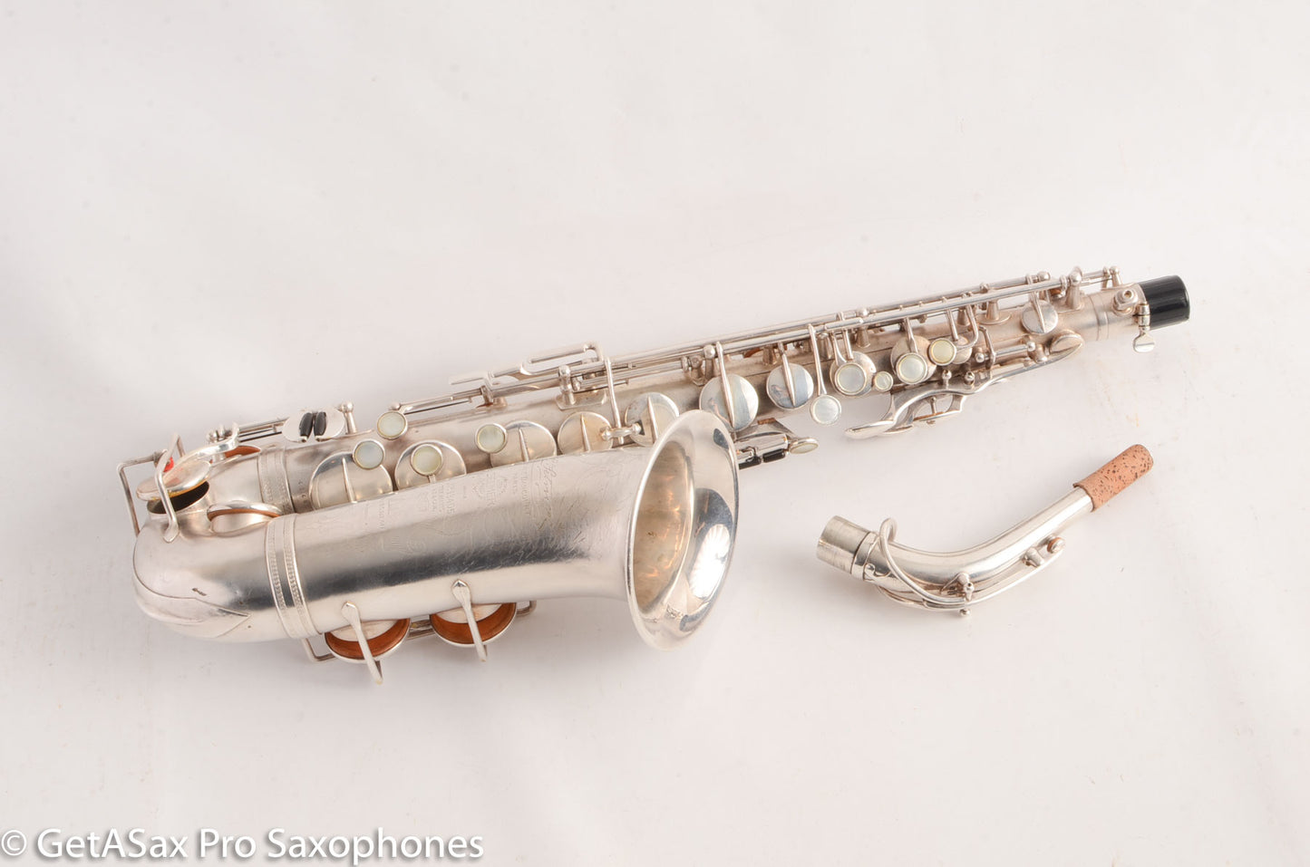 Selmer New Largebore Alto Saxophone Silver 13405