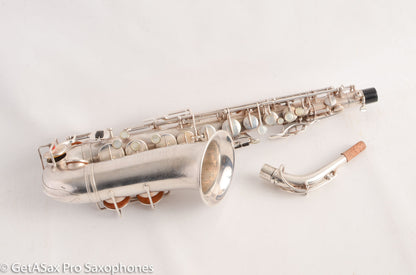 Selmer New Largebore Alto Saxophone Silver 13405