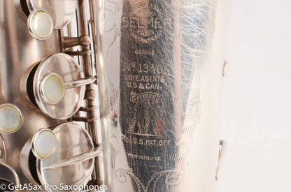 Selmer New Largebore Alto Saxophone Silver 13405