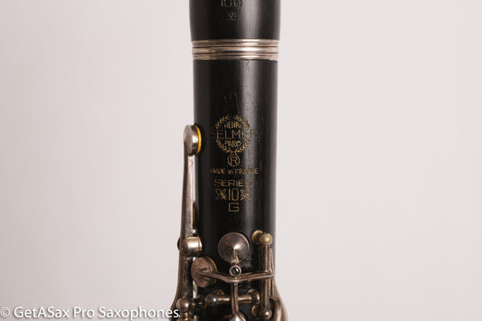 Selmer Series 10G Bb Clarinet Fresh Repad! E0864