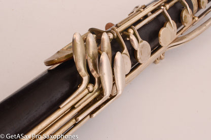 Selmer Paris Low Eb Bass Clarinet 1950’s Good Condition Old Pads