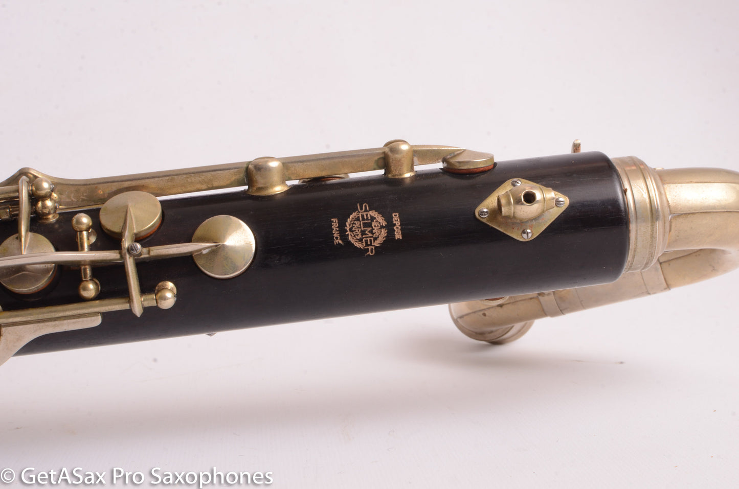 Selmer Paris Low Eb Bass Clarinet 1950’s Good Condition Old Pads