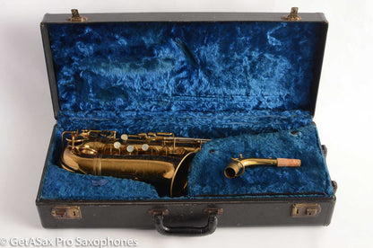 Selmer Radio Improved Alto Original Lacquer Excellent Condition Fresh Overhaul!
