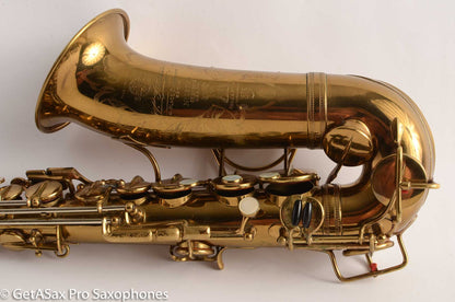Selmer Radio Improved Alto Original Lacquer Excellent Condition Fresh Overhaul!