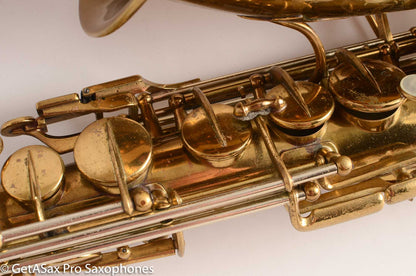 Selmer Radio Improved Alto Original Lacquer Excellent Condition Fresh Overhaul!