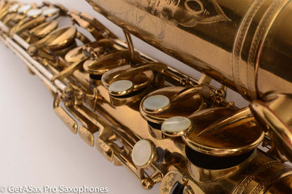 Selmer Radio Improved Alto Original Lacquer Excellent Condition Fresh Overhaul!