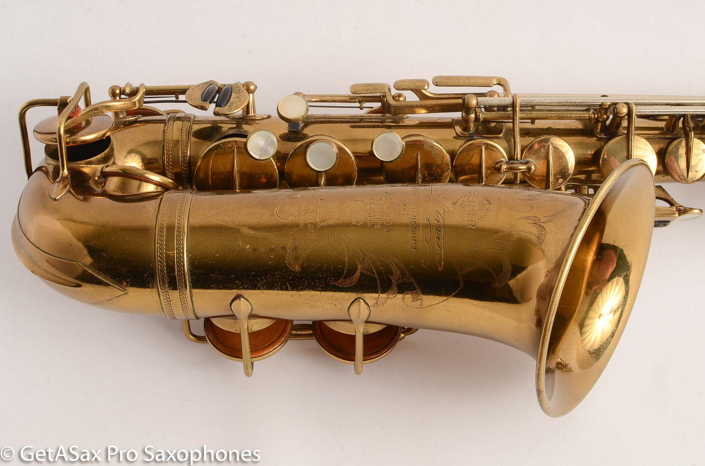 Selmer Radio Improved Alto Original Lacquer Excellent Condition Fresh Overhaul!