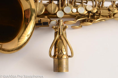 Selmer Radio Improved Alto Original Lacquer Excellent Condition Fresh Overhaul!