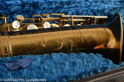 Selmer Radio Improved Alto Original Lacquer Excellent Condition Fresh Overhaul!