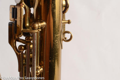 Selmer Radio Improved Alto Original Lacquer Excellent Condition Fresh Overhaul!