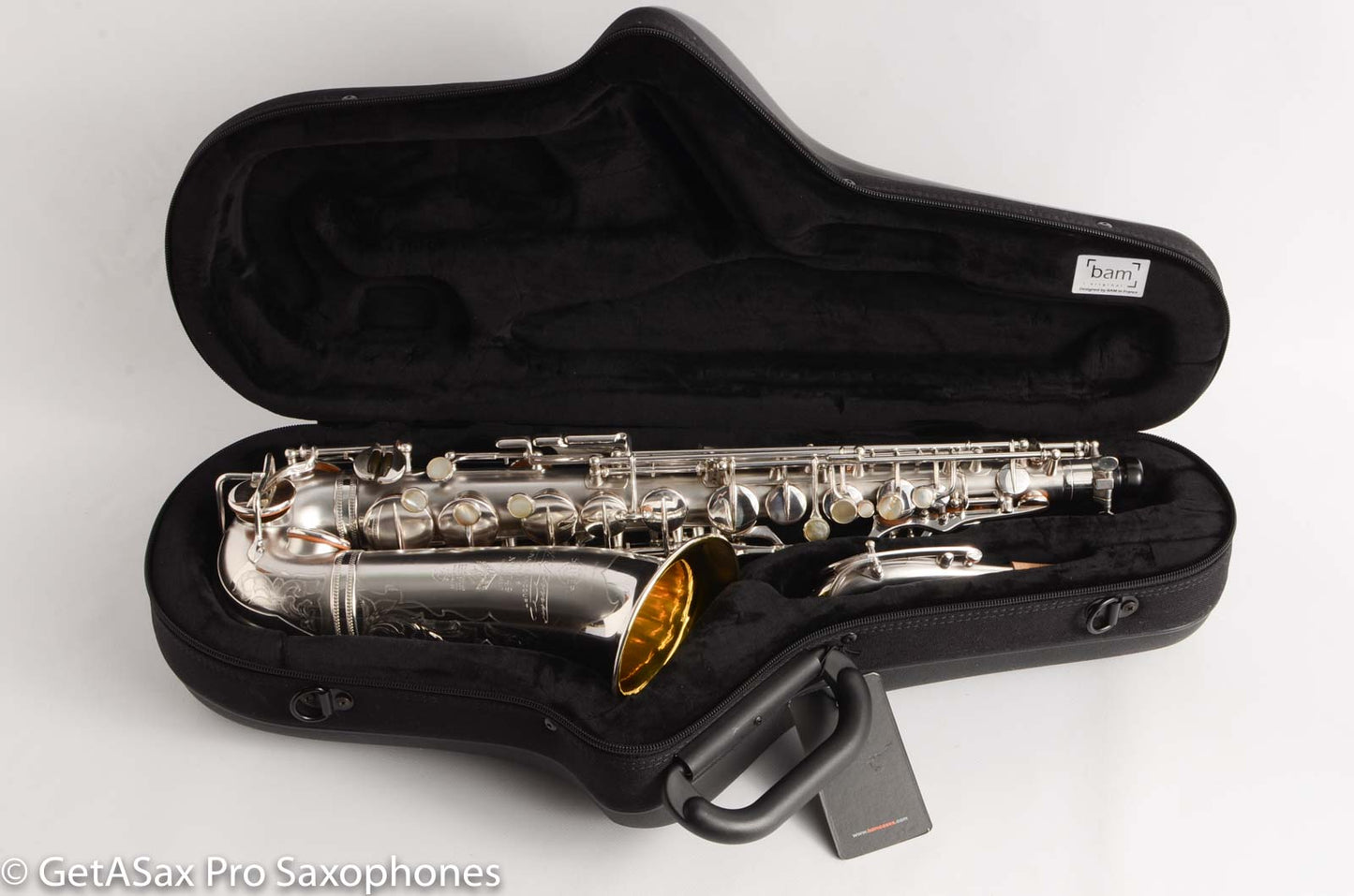 Selmer Radio Improved Alto Original Silver Plate Beautiful