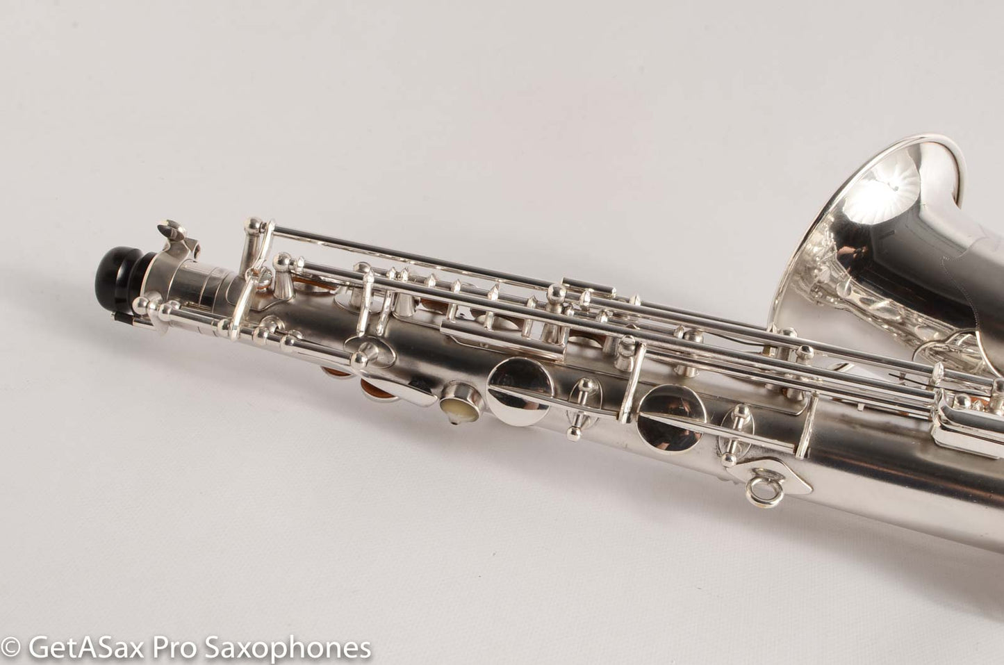 Selmer Radio Improved Alto Original Silver Plate Beautiful