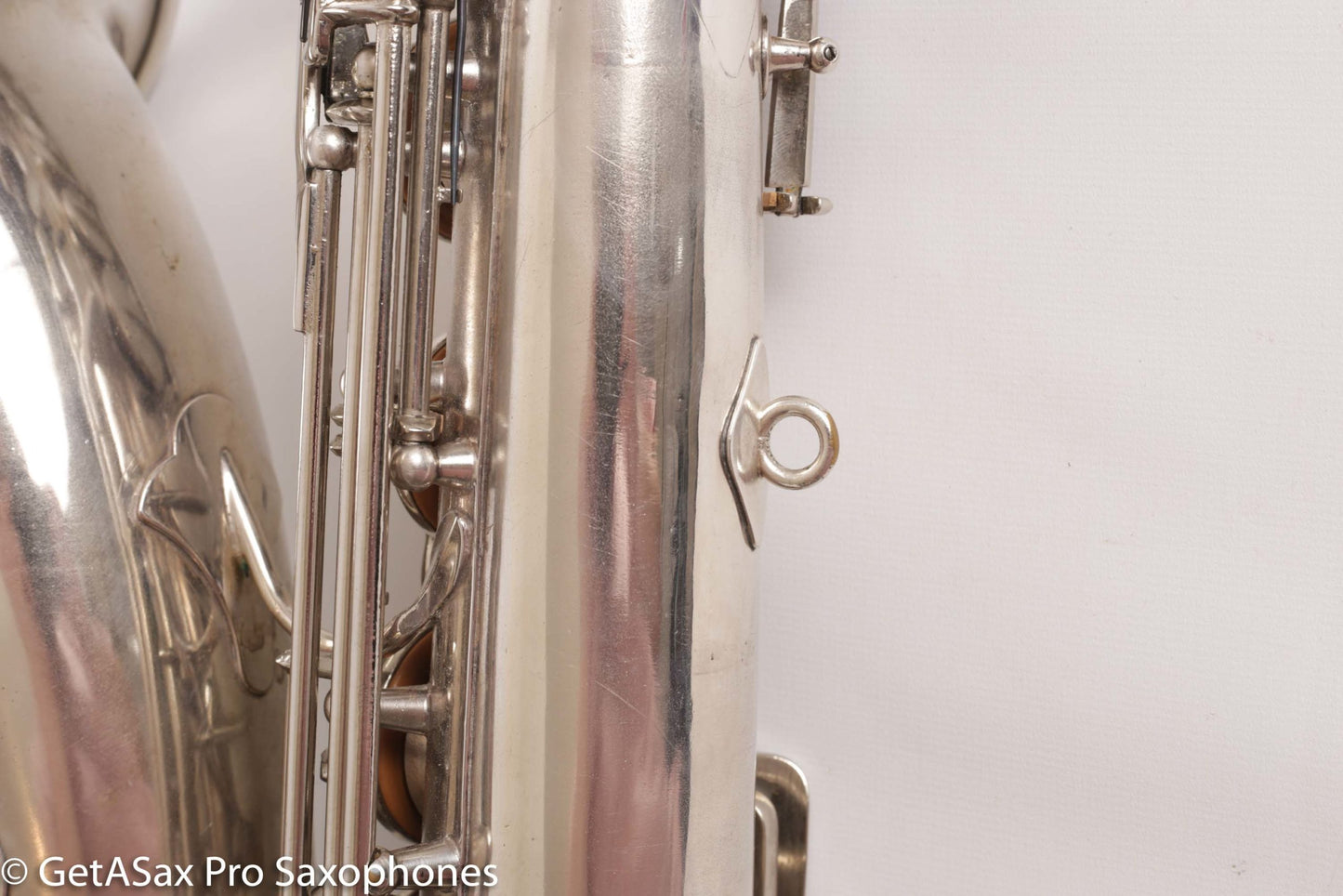 Selmer Radio Improved Tenor Original Silver Plate Overhauled Excellent!