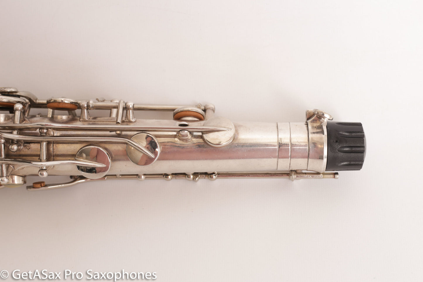 Selmer Radio Improved Tenor Original Silver Plate Overhauled Excellent!