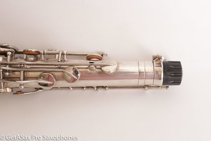 Selmer Radio Improved Tenor Original Silver Plate Overhauled Excellent!