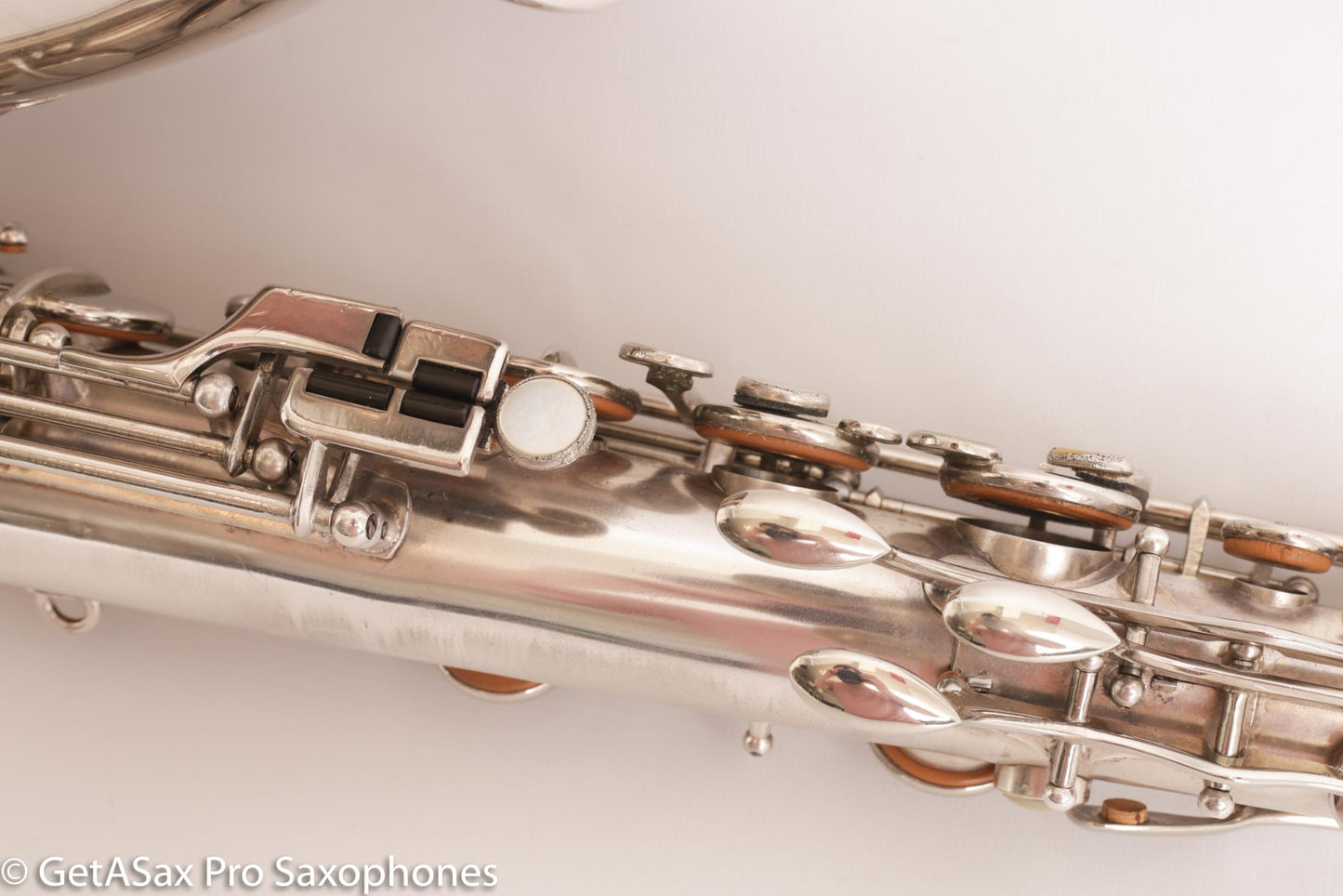 Selmer Radio Improved Tenor Original Silver Plate Overhauled Excellent!