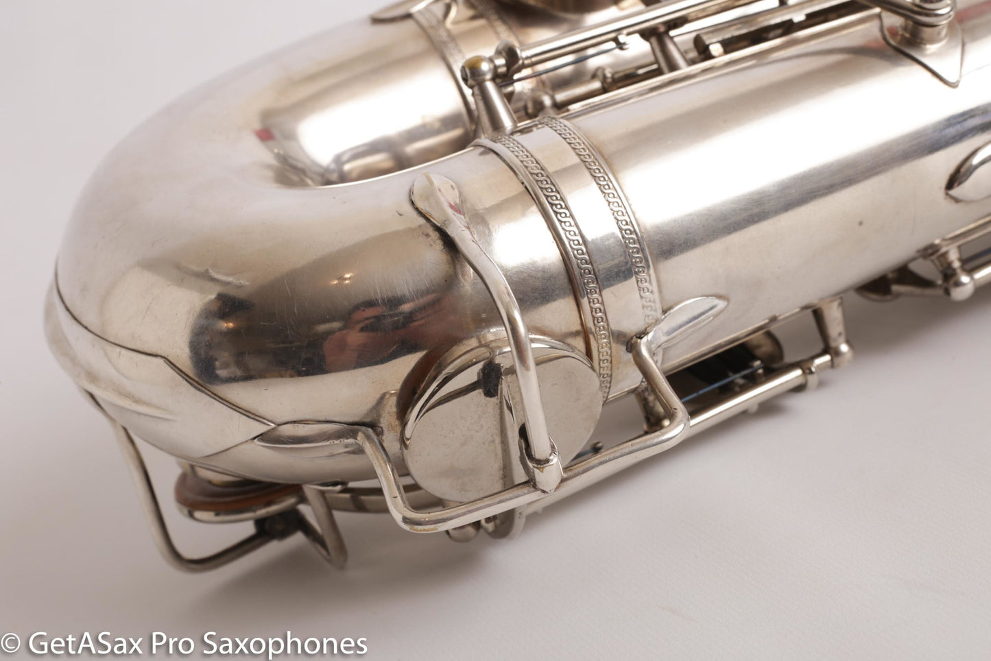 Selmer Radio Improved Tenor Original Silver Plate Overhauled Excellent!