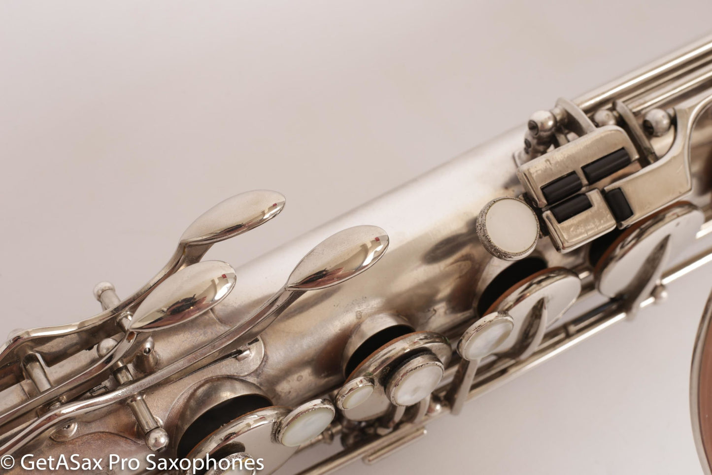 Selmer Radio Improved Tenor Original Silver Plate Overhauled Excellent!