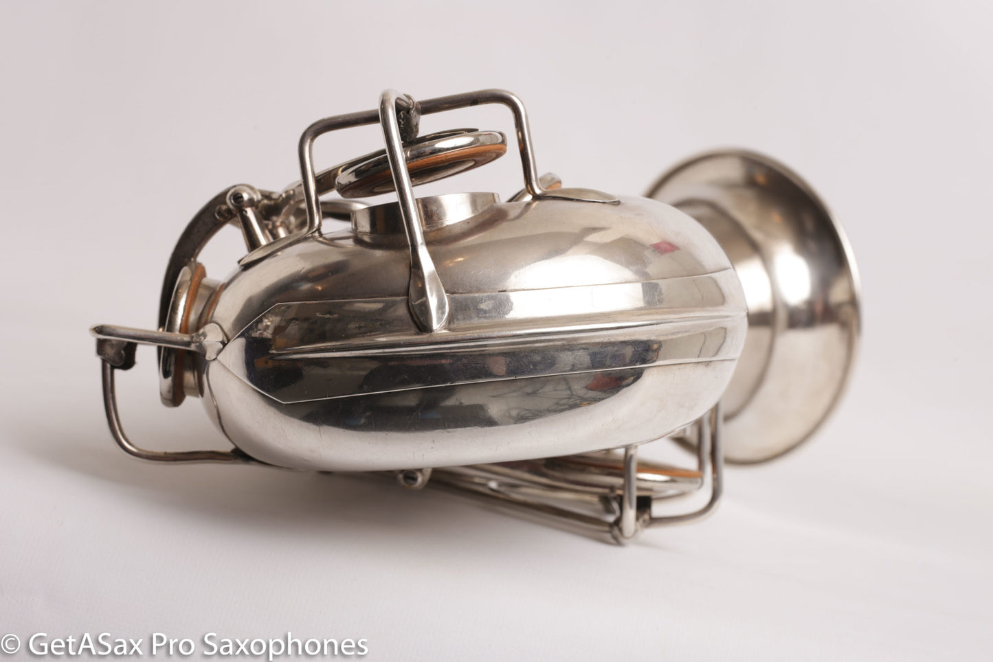 Selmer Radio Improved Tenor Original Silver Plate Overhauled Excellent!