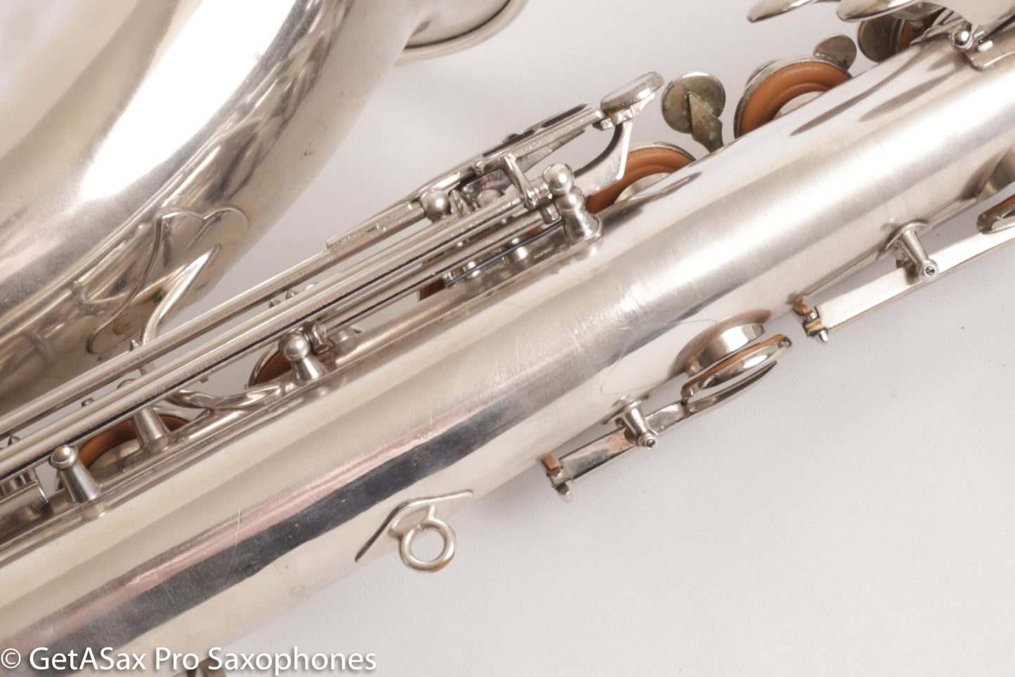 Selmer Radio Improved Tenor Original Silver Plate Overhauled Excellent!
