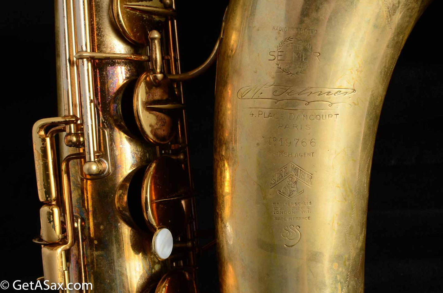 Selmer Radio Improved Tenor Plays Great! SN# 197xx