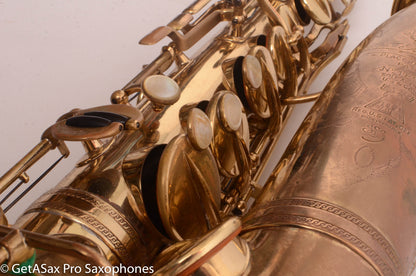 Selmer Radio Improved Alto Relacquer Great Deal 18901