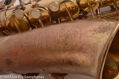 Selmer Radio Improved Alto Relacquer Great Deal 18901