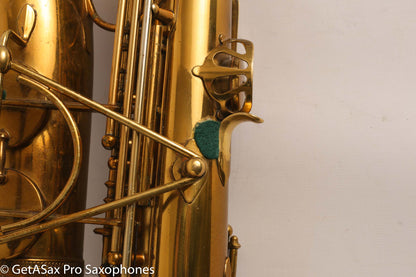 Selmer Radio Improved Alto Original Lacquer Fresh Overhaul Excellent Player! 19276