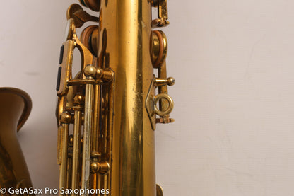 Selmer Radio Improved Alto Original Lacquer Fresh Overhaul Excellent Player! 19276