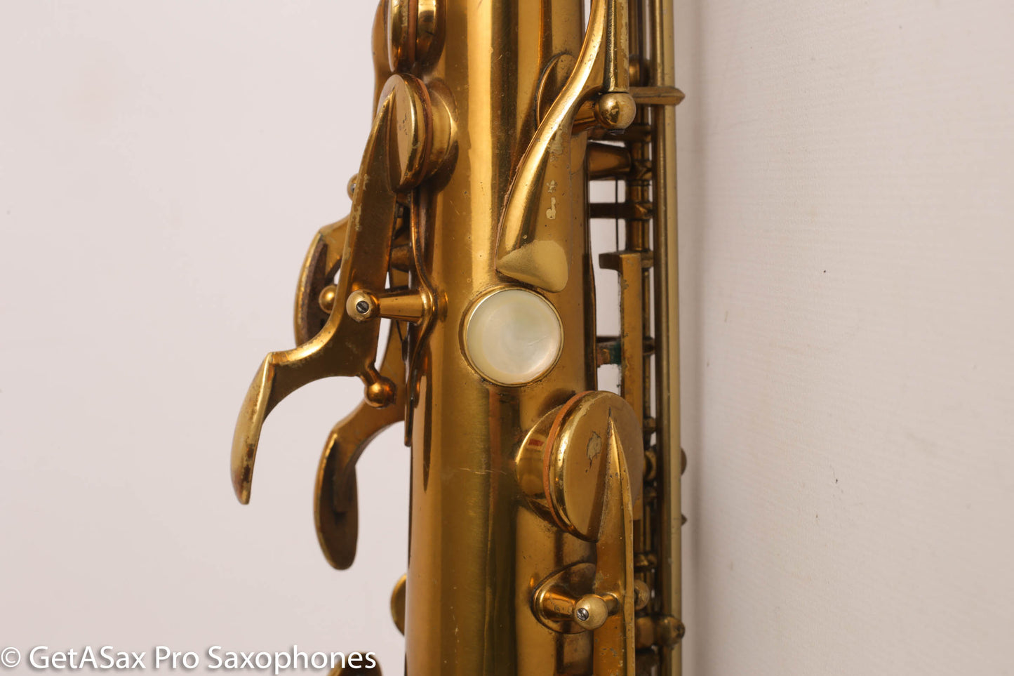 Selmer Radio Improved Alto Original Lacquer Fresh Overhaul Excellent Player! 19276