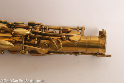 Selmer Radio Improved Alto Original Lacquer Fresh Overhaul Excellent Player! 19276