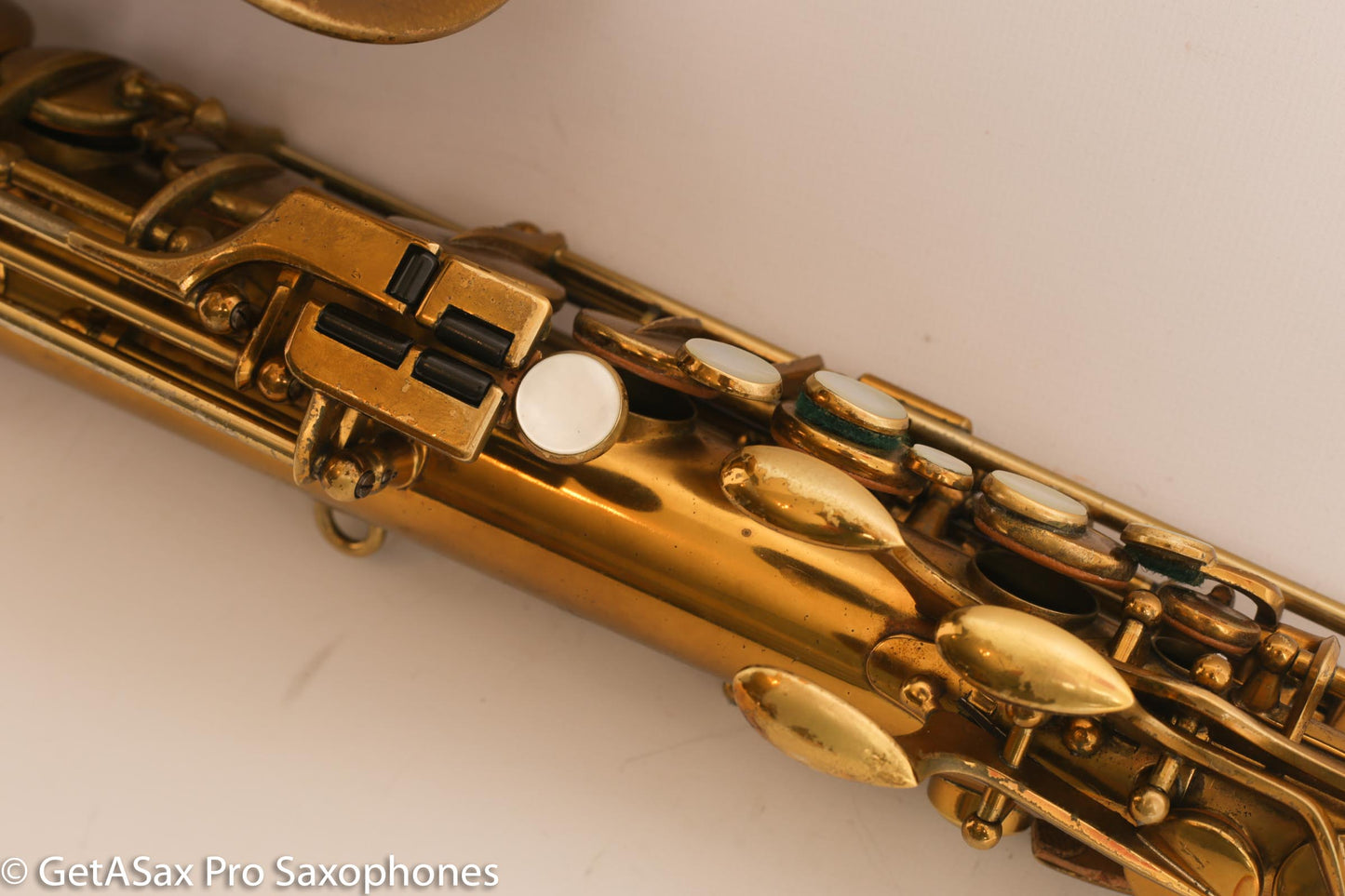 Selmer Radio Improved Alto Original Lacquer Fresh Overhaul Excellent Player! 19276