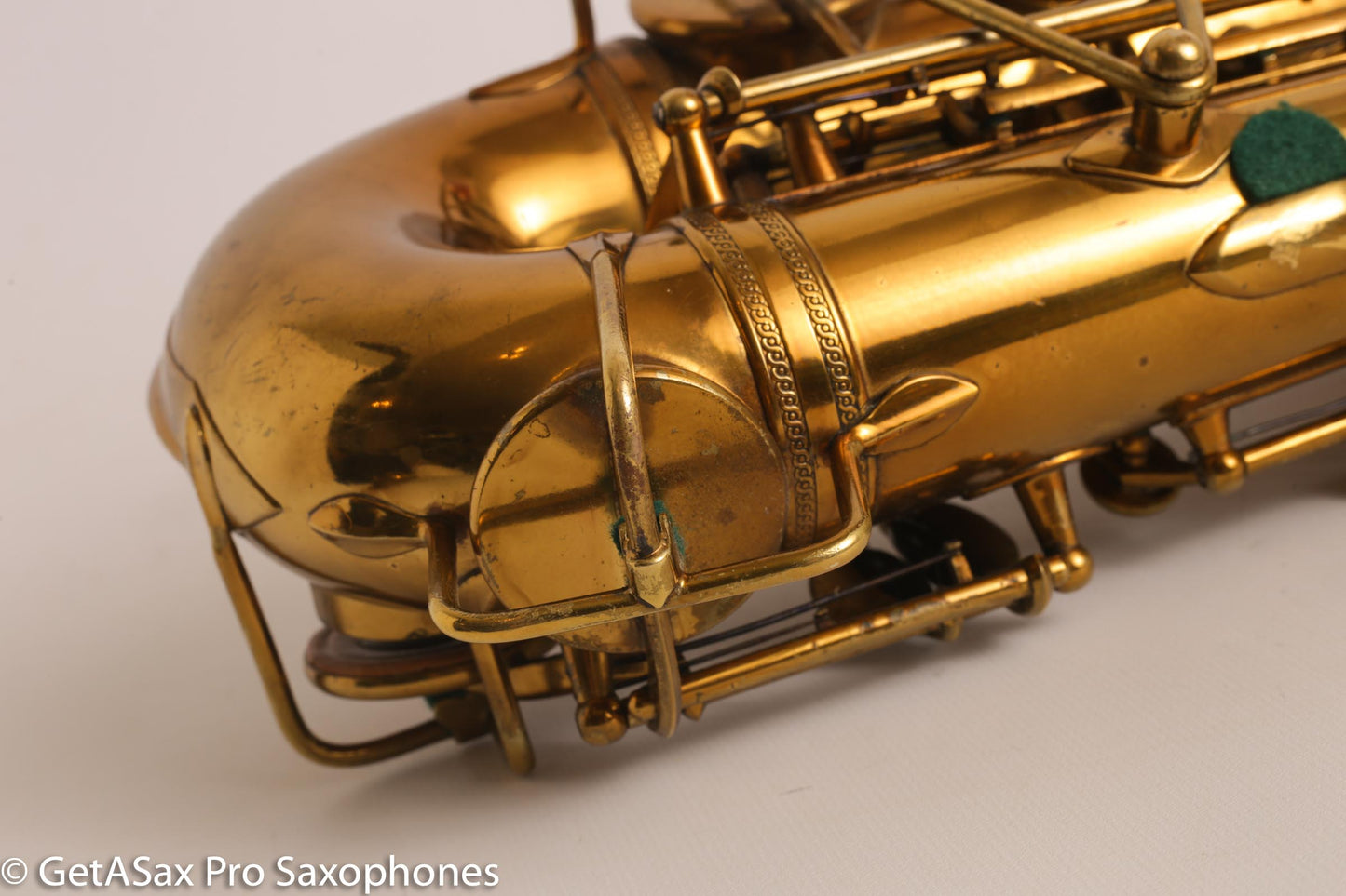 Selmer Radio Improved Alto Original Lacquer Fresh Overhaul Excellent Player! 19276