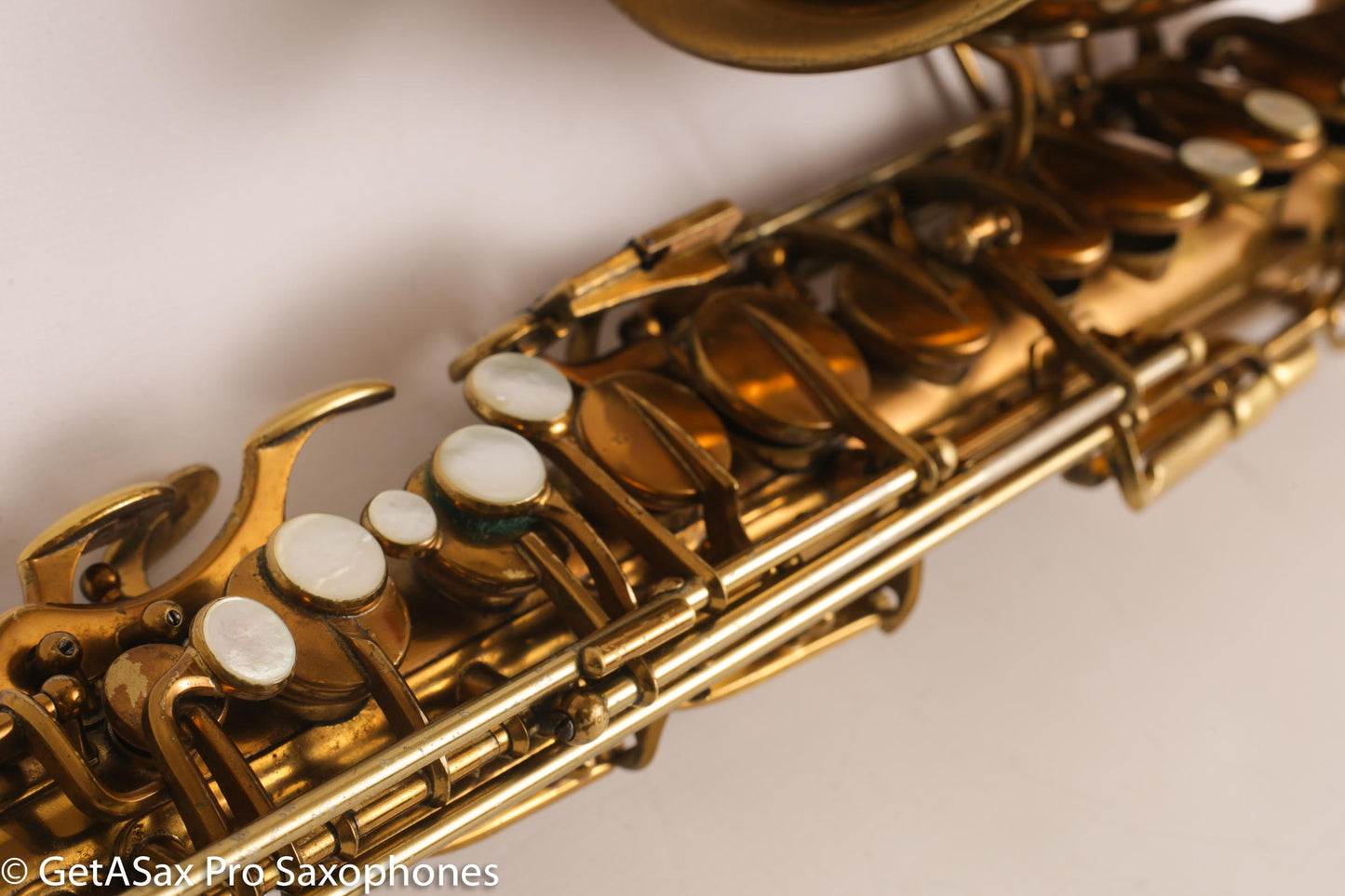 Selmer Radio Improved Alto Original Lacquer Fresh Overhaul Excellent Player! 19276