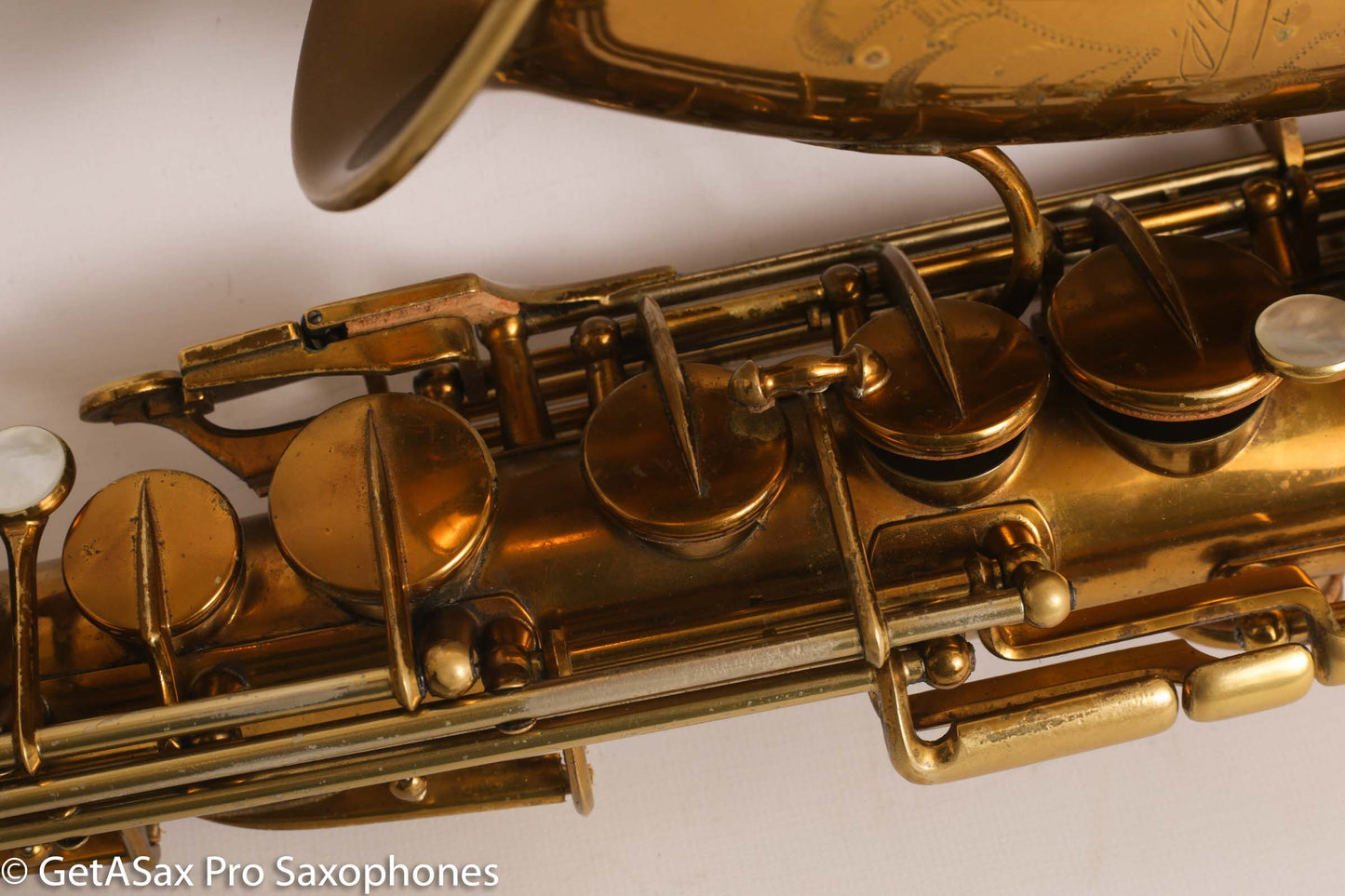 Selmer Radio Improved Alto Original Lacquer Fresh Overhaul Excellent Player! 19276