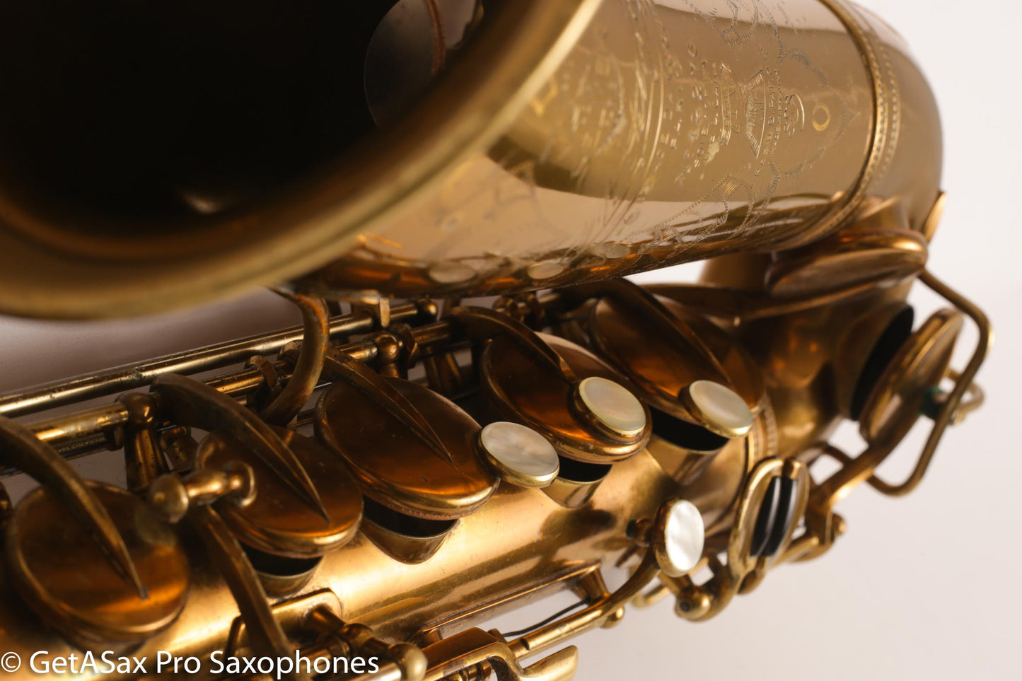 Selmer Radio Improved Alto Original Lacquer Fresh Overhaul Excellent Player! 19276