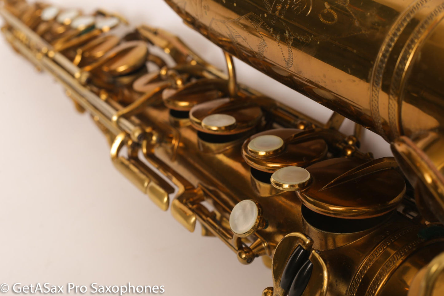 Selmer Radio Improved Alto Original Lacquer Fresh Overhaul Excellent Player! 19276