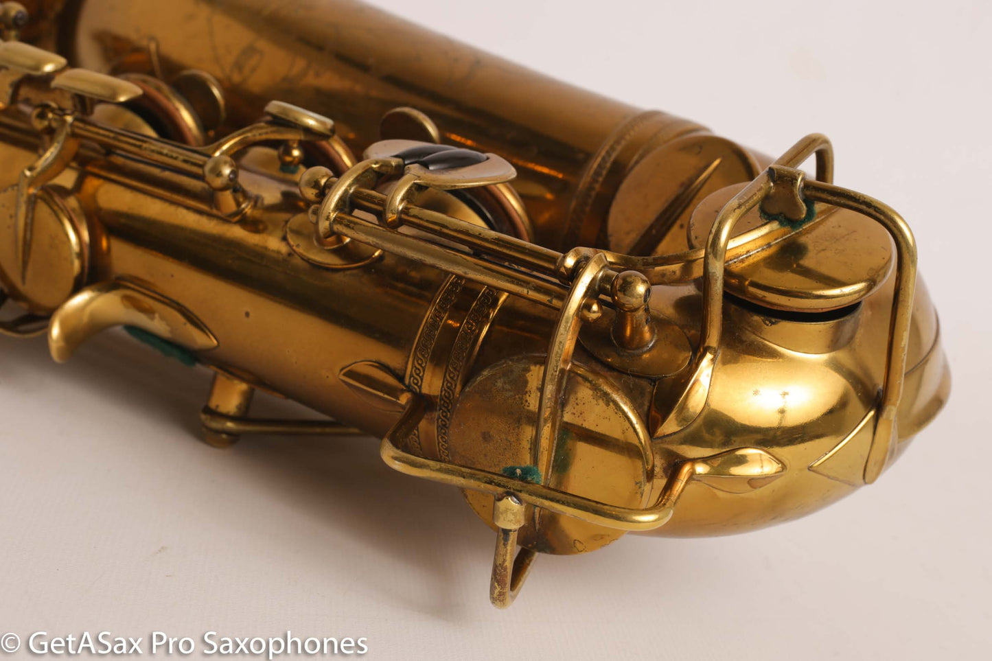 Selmer Radio Improved Alto Original Lacquer Fresh Overhaul Excellent Player! 19276