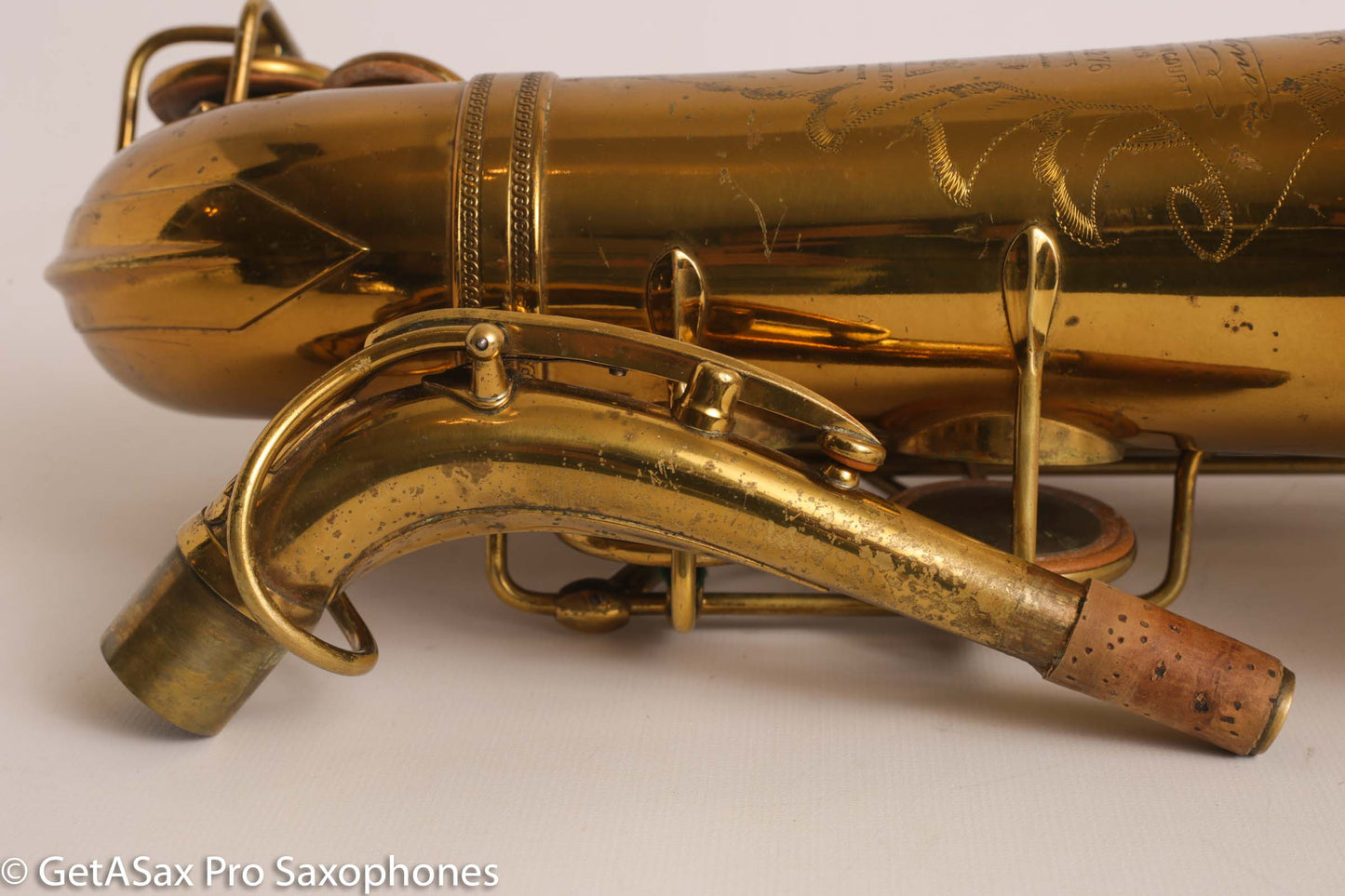 Selmer Radio Improved Alto Original Lacquer Fresh Overhaul Excellent Player! 19276